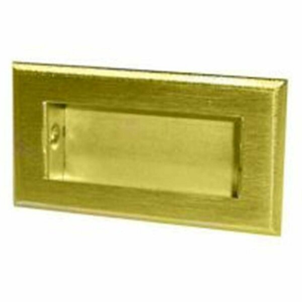 Daphnes Dinnette Flush Drawer Pull - Anochrome DA2984892